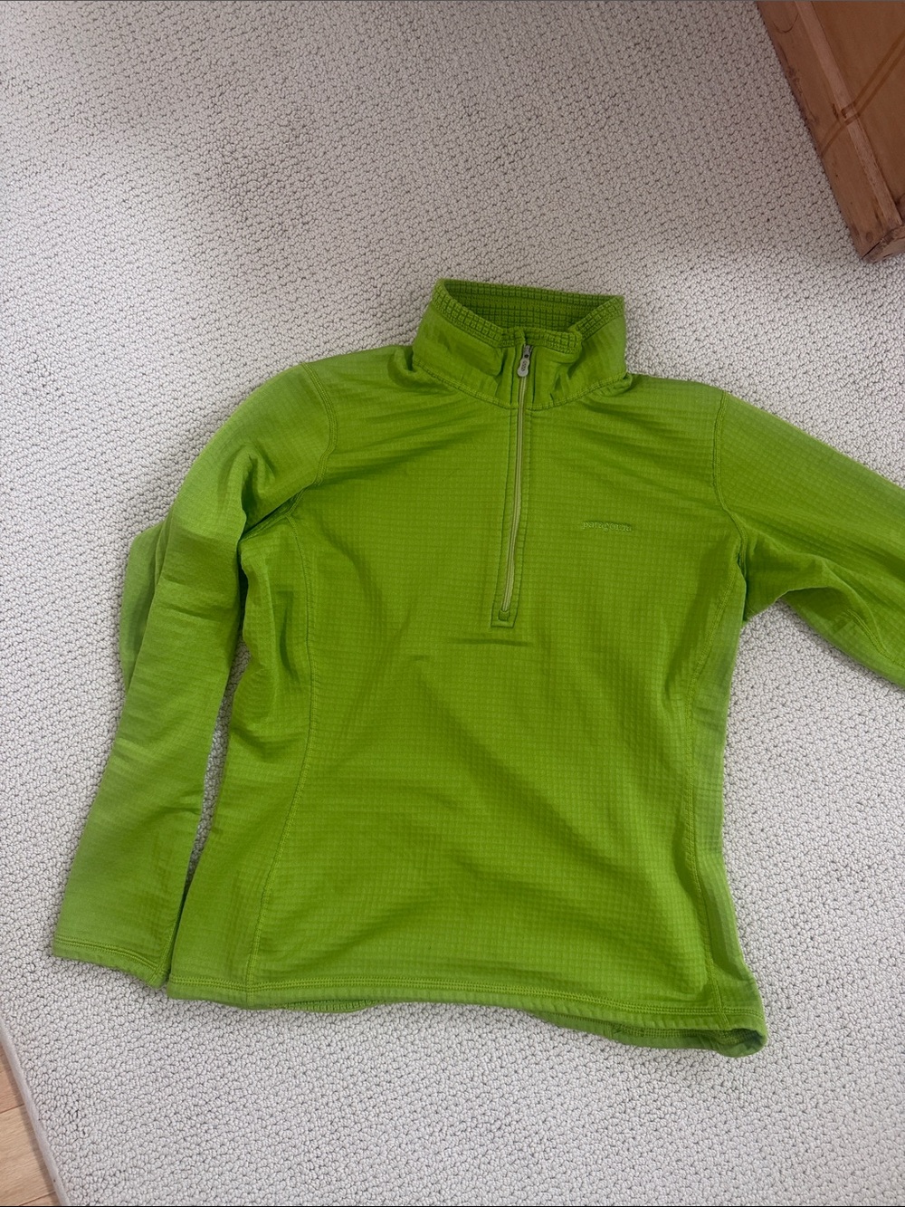 Patagonia Lime Green Women's Quarter-zip Size L